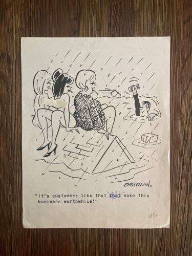 Vintage Original Sex To Sexty Earl Engleman Cartoon Art Ebay