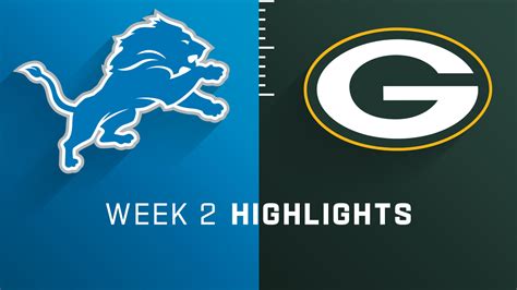 Detroit Lions vs. Green Bay Packers highlights | Week 2