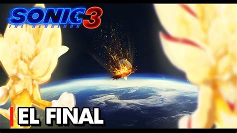 Spoiler Te Muestro El Posible Final De Sonic La Pel Cula Youtube