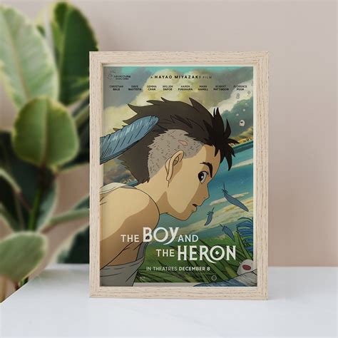 The Boy and the Heron Movie Poster sold by Croatia | SKU 115292224 | 65 ...