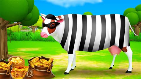 Cow Thief Farming Cow Cartoon Videos Funny Cow Dance Videos Funny