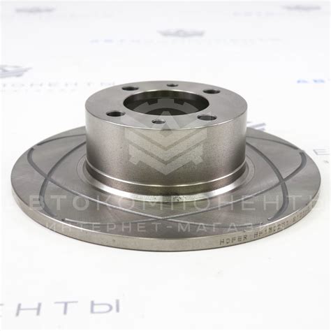 Купить Тормозные диски "HOFER" (с насечками) ВАЗ 2101-2107 (HF130231 ...