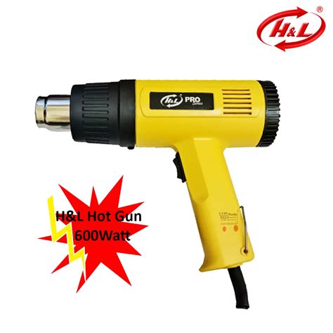 Jual H L Hot Gun Watt Heat Air Gun Blower Pemanas Pasang Sticker Skotlet Kaca Film