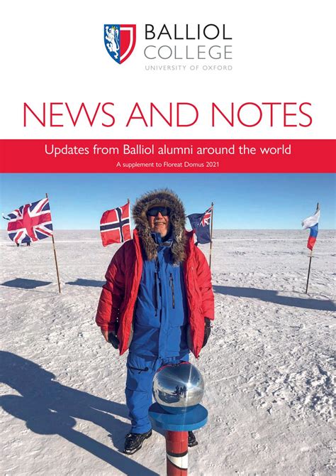 News And Notes 2021 By Balliol College Issuu