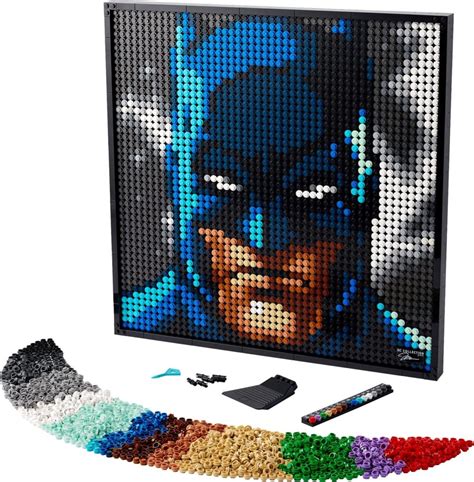 LEGO Art 31205 Jim Lee Batman Collection officially unveiled
