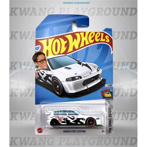 Xe mô hình Hot Wheels basic Honda Civic Custom Shopee Việt Nam