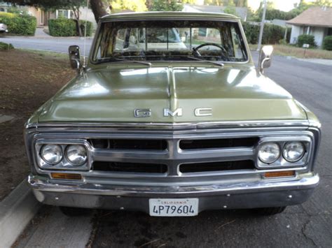 1969 Gmc Chevrolet 2500 Custom Camper Special With Factory Ac Rare