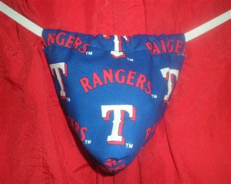 Mens TEXAS RANGERS MLB Baseball Gstring Thong Male Lingerie Underwear Men S Clothing