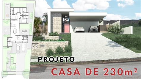 CASA TÉRREA DE 230m² TERRENO 15X40m YouTube