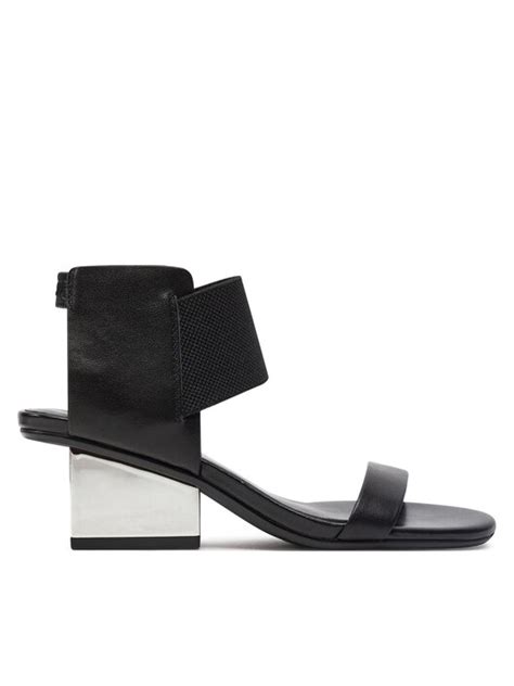 Sandały United Nude Raila Mid 107270116 Czarny eobuwie pl