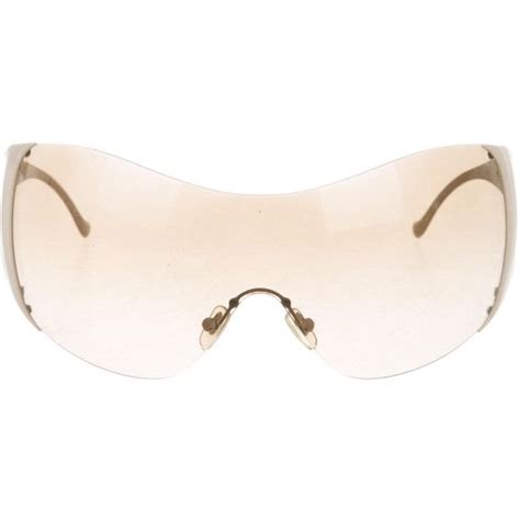 Versace Oversize Shield Sunglasses