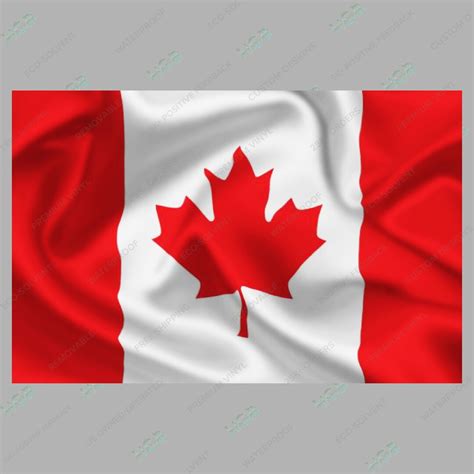 Canadian Flag Vinyl Decal Sticker Car Window Laptop Bumper - Etsy