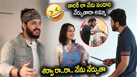 Sharwanand FUNNY Comments On Jr NTR Ram Charan Prabhas Akhil