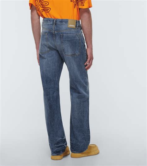 Jacquemus Le De N Mes Suno Mid Rise Straight Jeans Jacquemus