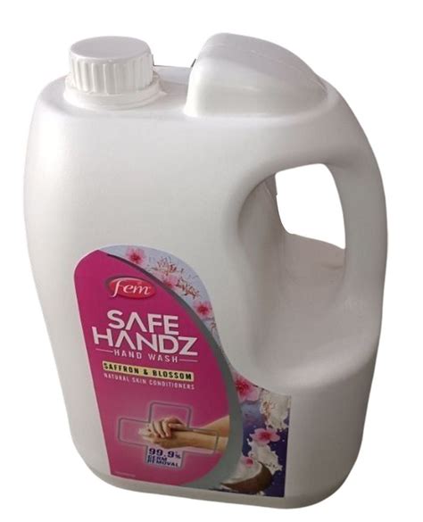 Liquid Fem Safe Handz Hand Wash Can 5 L At Rs 630 In Gurugram ID