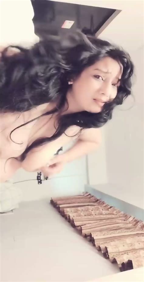 Indian Girl Boob Press