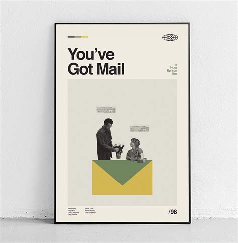 You've Got Mail Poster – Sandgrain Studio in 2022 | You've got mail ...