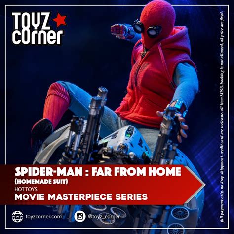 Jual Toyz Corner Hot Toys Mms Mms Spider Man Homemade Suit Shopee Indonesia