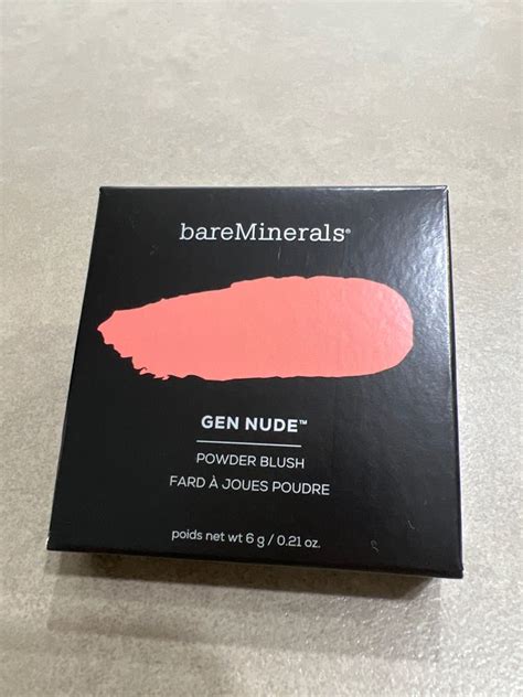 Bare Minerals Gen Nude Powder Blush Peachy Keen Beauty Personal Care Face Makeup On Carousell