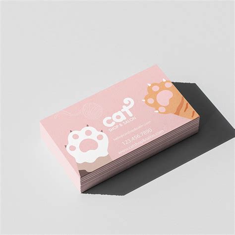 Business Cards | Horizontal | 14 pt Cardstock | Uncoated – Graphko