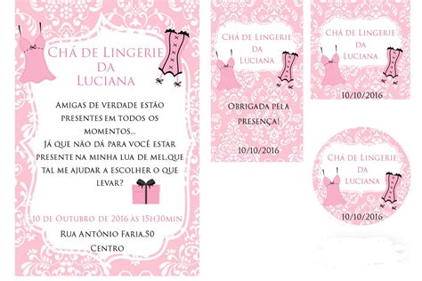 Kit Digital Ch De Lingerie Elo Produtos Especiais