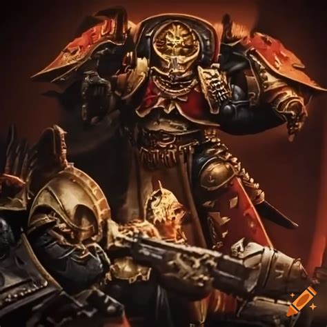 Epic Battle Between Sanguinus And Horus In Warhammer 40k