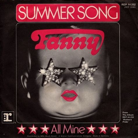 Fanny [1970s] - Summer Song - hitparade.ch