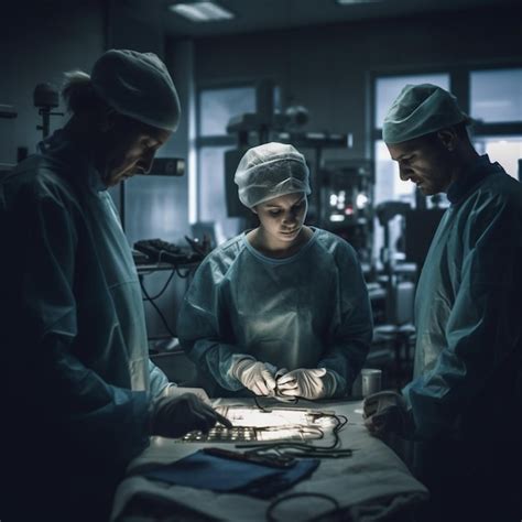 Premium Ai Image Doctors On Surgery