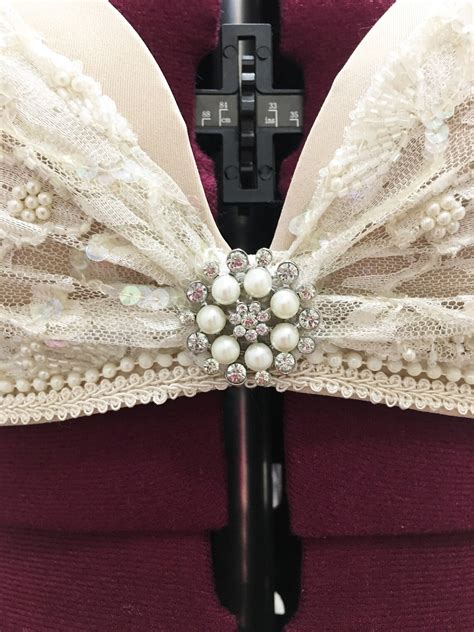 Custom Order Lace And Pearls Nude White Lace Pearls Etsy