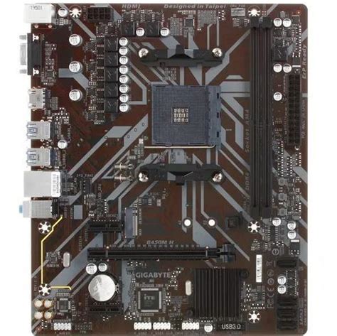 Материнская плата Gigabyte B450M H купить по низкой цене с доставкой и ...