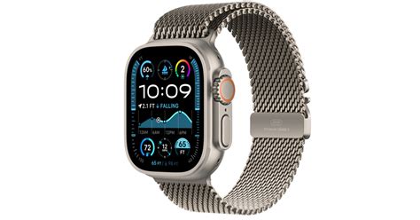 Buy Apple Watch Ultra 2 Gps Cellular 49mm Natural Titanium Case With