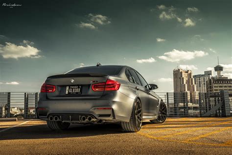 BMW M3 F80 Grey Brixton Forged CM8 Ultrasport Wheel Wheel Front