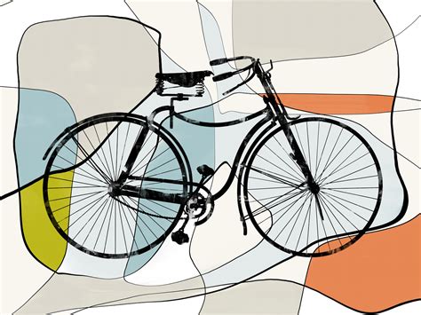 Wall Art Print Bicycle Art Europosters