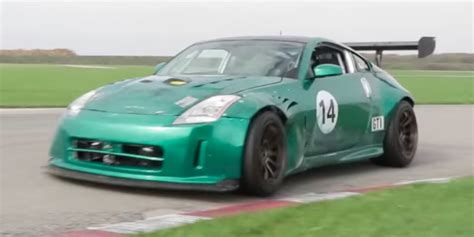 600-HP Nissan 350Z Race Car Engine Exhaust Sound Video