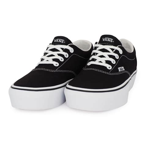 Tênis Vans Doheny Platform | Branco e Preto | Espaço Tênis - Espaco Tenis