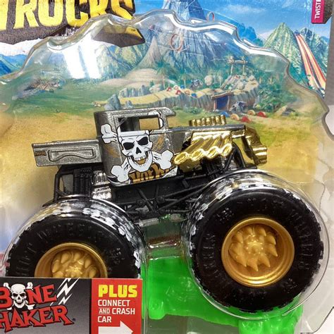 未使用に近いホットウィール ボーン シェイカー ザマック仕様 MONSTER TRUCKS モンスタートラック Hot Wheelsの落札情報詳細 ヤフオク落札価格検索 オークフリー