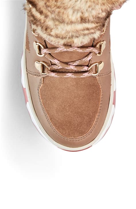 Naked Wolfe Warrior Platform Sneaker In Off White Leather Smart Closet