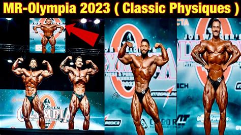 Mr Olympia Live Classic Physique Prejudging Complete Now Chris