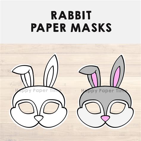 rabbit face mask