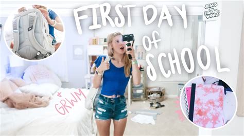 First Day Of High School Vloggrwm 2022 Sophomore Year Youtube