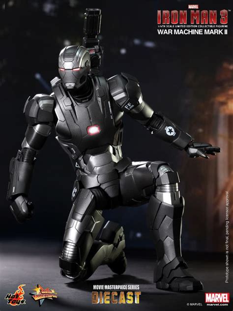 Hot Toys MMS 198 D03 Iron Man 3 War Machine Mark II Hot Toys Complete Checklist