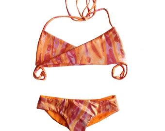 Metallic Gold Bikini Etsy