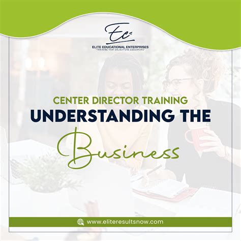 Child Care Business Management TrainingElite Educational Enterprises