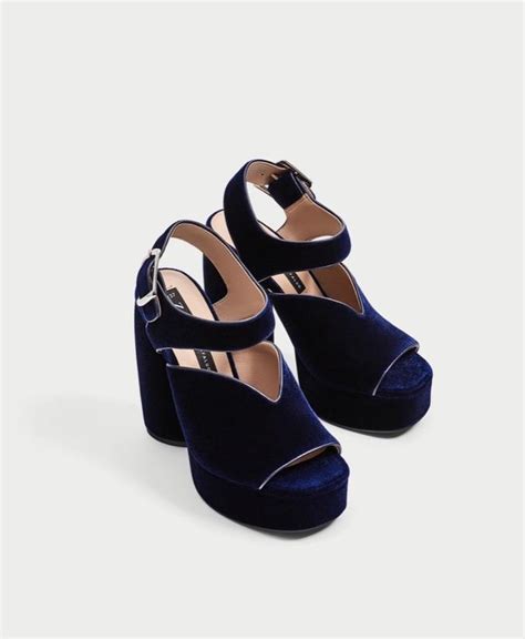 Стильні велюрові босоніжки zara, зара 36 розмір, нові — цена 699 грн в ...