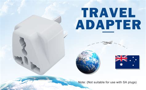 HEYMIX Universal Travel Adapter (3-Pack), US to Australian Power Plug ...