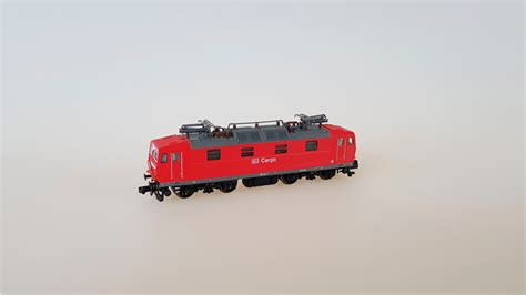 Kühn 95016 E-Lok BR180 Knödelpresse verkehrsrot Ep. V DB Cargo, 135,00