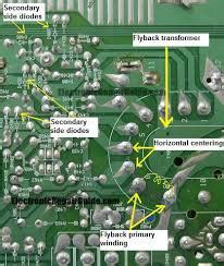 panasonic crt tv power supply circuit diagram