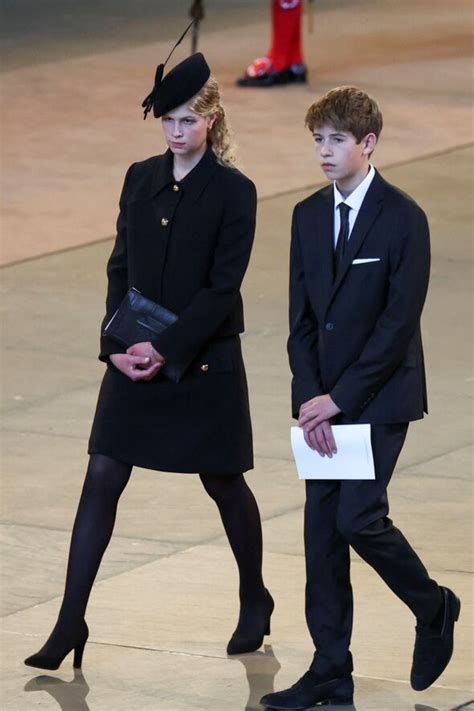 Lady Louise Windsor And Brother James At Queen S Vigil As Crying Mum Sophie Watches On Royal