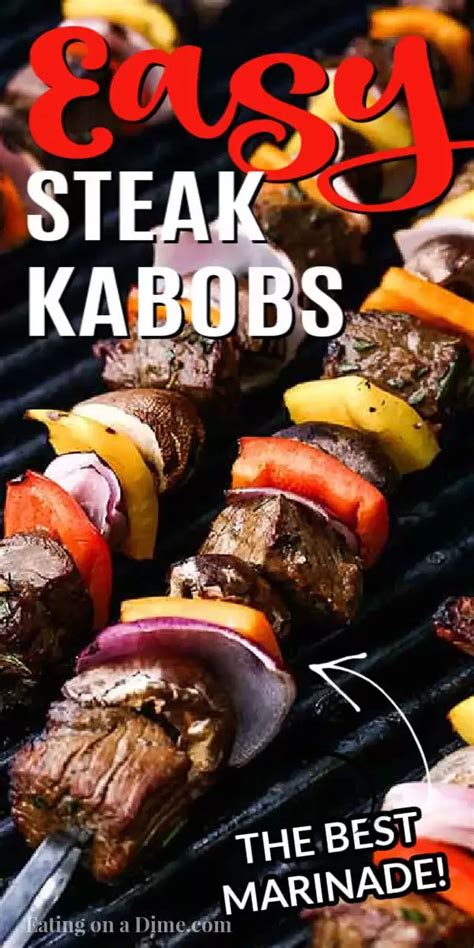 Grilled Steak Kabobs Artofit