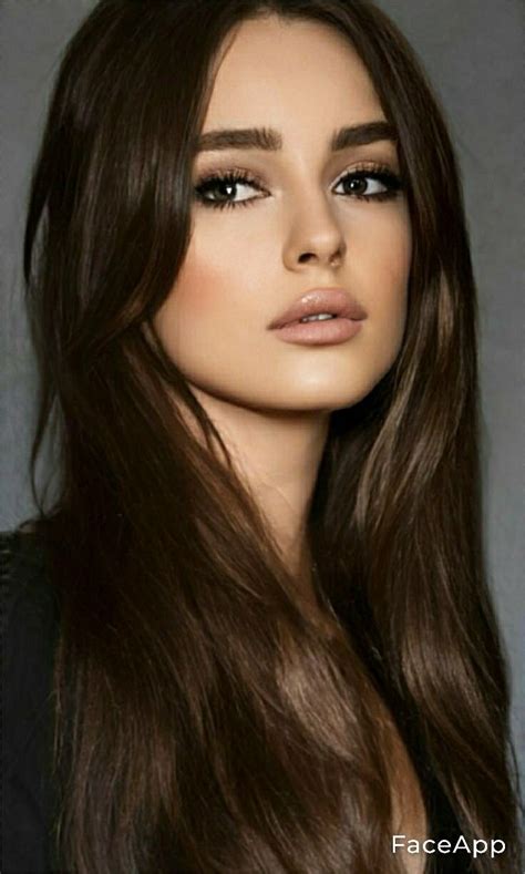 Pin by Андрей Гусев on Картины Brunette makeup Brunette beauty Hair styles